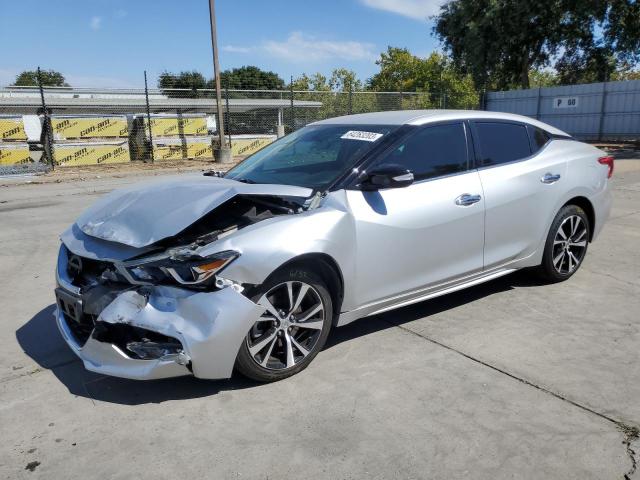 1N4AA6AP0HC442437 - 2017 NISSAN MAXIMA 3.5S SILVER photo 1