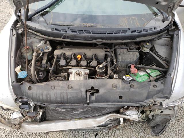 2HGFG12666H544036 - 2006 HONDA CIVIC LX SILVER photo 11