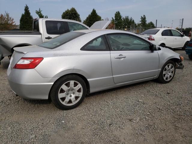 2HGFG12666H544036 - 2006 HONDA CIVIC LX SILVER photo 3