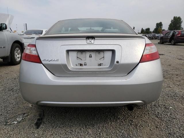 2HGFG12666H544036 - 2006 HONDA CIVIC LX SILVER photo 6