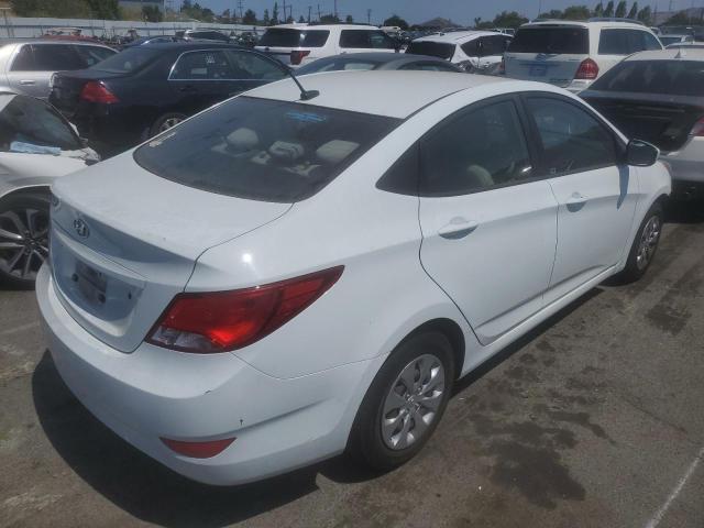 KMHCT4AE6FU935641 - 2015 HYUNDAI ACCENT GLS WHITE photo 3