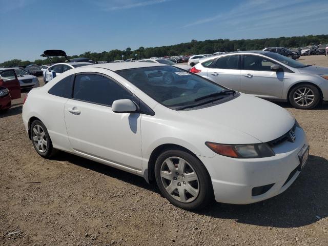 2HGFG12657H555157 - 2007 HONDA CIVIC LX WHITE photo 4