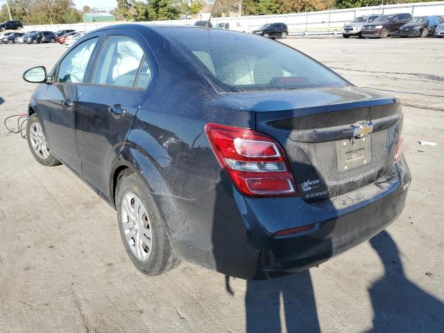 1G1JB5SH0H4175702 - 2017 CHEVROLET SONIC LS GRAY photo 3