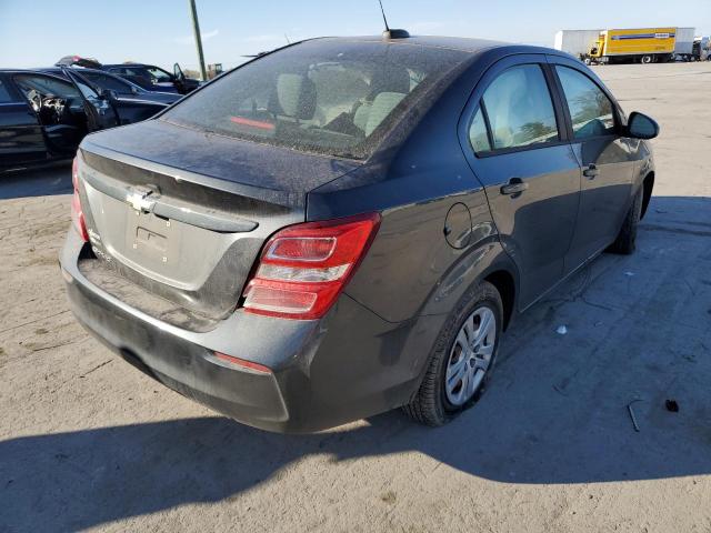 1G1JB5SH0H4175702 - 2017 CHEVROLET SONIC LS GRAY photo 4
