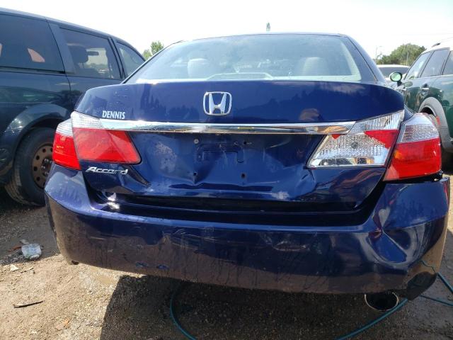 1HGCR2F39FA266508 - 2015 HONDA ACCORD LX BLUE photo 6