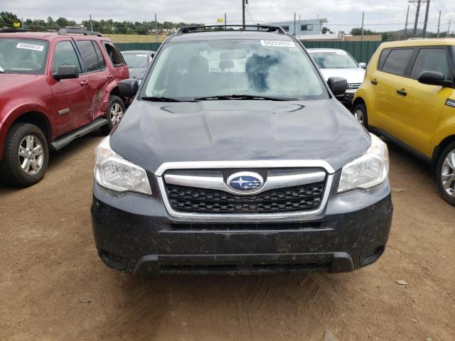 JF2SJABCXFH841628 - 2015 SUBARU FORESTER 2.5I BLACK photo 5