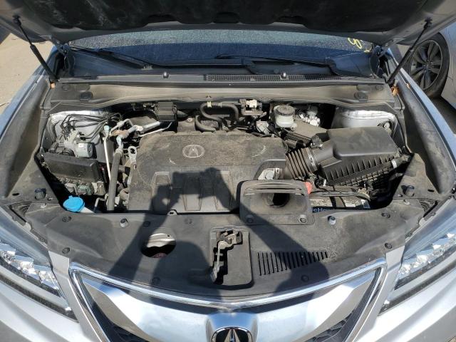 5J8TB4H32JL002413 - 2018 ACURA RDX SILVER photo 11