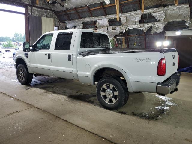 1FTWW31Y98ED92246 - 2008 FORD F350 SRW SUPER DUTY WHITE photo 2