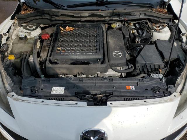 JM1BL1L38C1524720 - 2012 MAZDA SPEED 3 თეთრი ფოტო 11