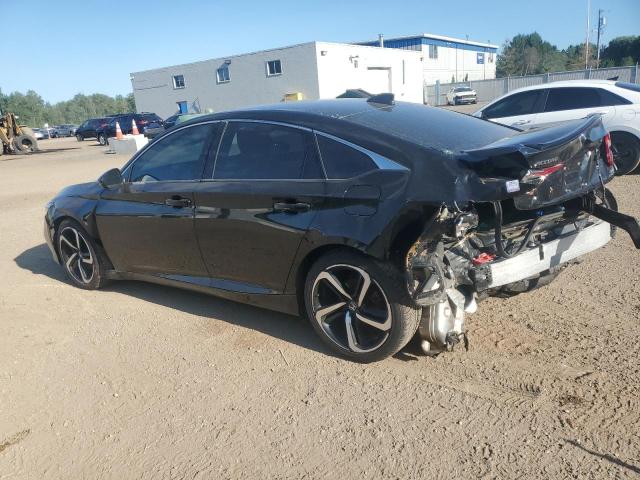 1HGCV1F36JA805519 - 2018 HONDA ACCORD SPORT Noir photo 2