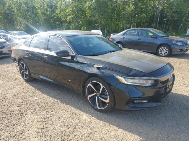 1HGCV1F36JA805519 - 2018 HONDA ACCORD SPORT Noir photo 4