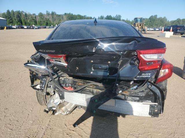 1HGCV1F36JA805519 - 2018 HONDA ACCORD SPORT Noir photo 6
