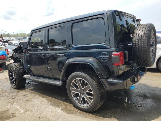 1C4JJXP64NW117072 - 2022 JEEP WRANGLER U SAHARA 4XE BLACK photo 2