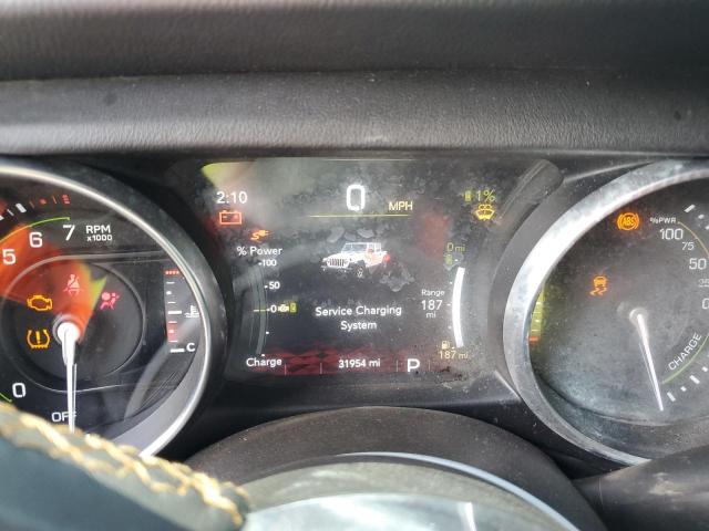 1C4JJXP64NW117072 - 2022 JEEP WRANGLER U SAHARA 4XE BLACK photo 9