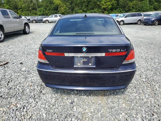 WBAGN83413DK10484 - 2003 BMW 760 LI BLUE photo 6