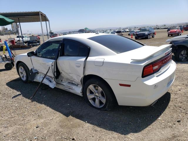 2C3CDXBG2DH730891 - 2013 DODGE CHARGER SE WHITE photo 2