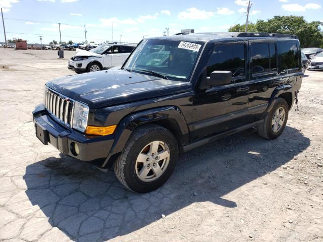 1J8HH48K57C556993 - 2007 JEEP COMMANDER 黑色 照片 1