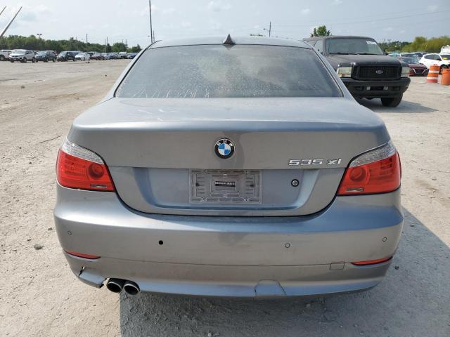 WBANV93508CZ65404 - 2008 BMW 535 XI GRAY photo 6