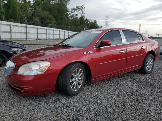 1G4HJ5EM4AU123301 - 2010 BUICK LUCERNE CXL RED photo 1