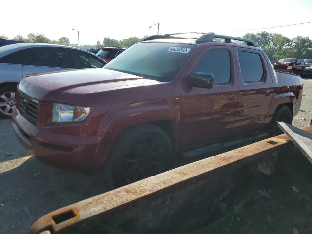 2HJYK16596H507744 - 2006 HONDA RIDGELINE RTL BURGUNDY photo 1