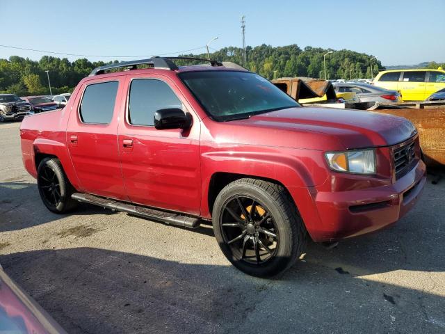 2HJYK16596H507744 - 2006 HONDA RIDGELINE RTL BURGUNDY photo 4