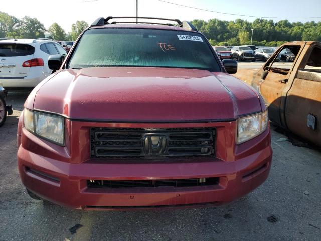 2HJYK16596H507744 - 2006 HONDA RIDGELINE RTL BURGUNDY photo 5