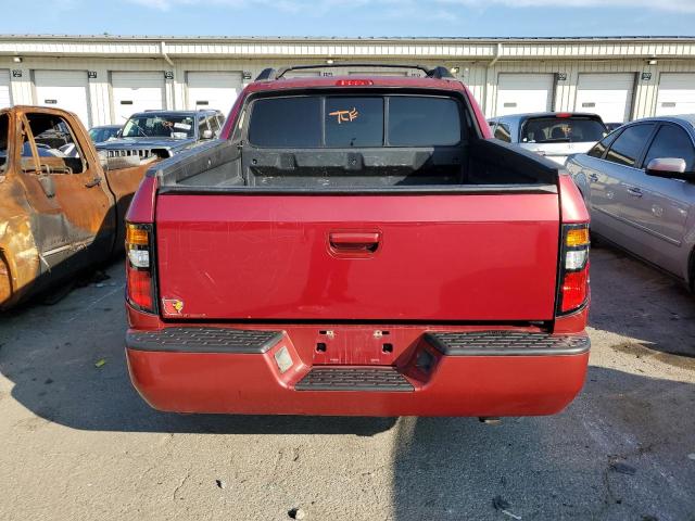 2HJYK16596H507744 - 2006 HONDA RIDGELINE RTL BURGUNDY photo 6