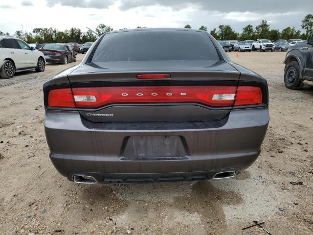 2C3CDXBG2DH689078 - 2013 DODGE CHARGER SE GRAY photo 6