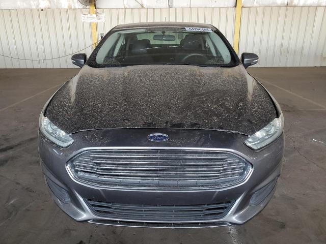 3FA6P0HD9ER345411 - 2014 FORD FUSION SE GRAY photo 5