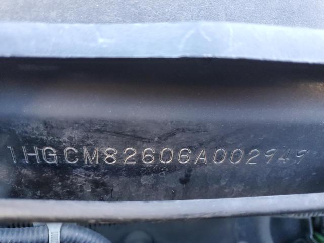 1HGCM82606A002949 - 2006 HONDA ACCORD EX BLACK photo 12