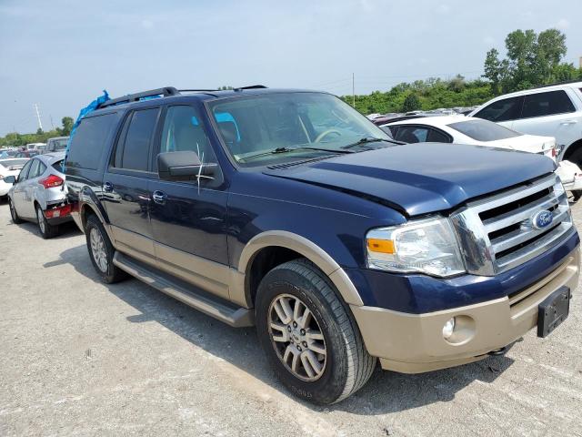 1FMJK1J52BEF39199 - 2011 FORD EXPEDITION EL XLT BLUE photo 4