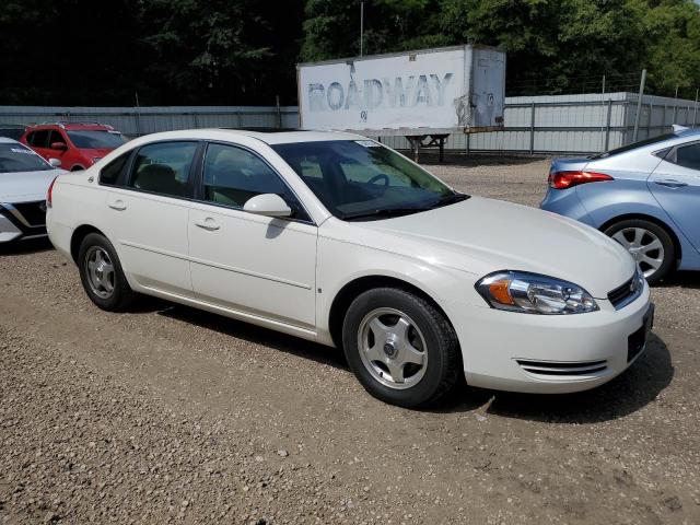 2G1WT58K979211954 - 2007 CHEVROLET IMPALA LT WHITE photo 4