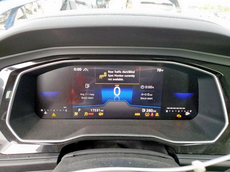 3VW7M7BU7RM076138 - 2024 VOLKSWAGEN JETTA SE 蓝色 照片 9