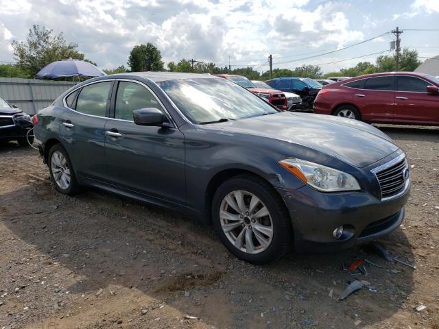 JN1BY1AR4BM371245 - 2011 INFINITI M37 X GRAY photo 4