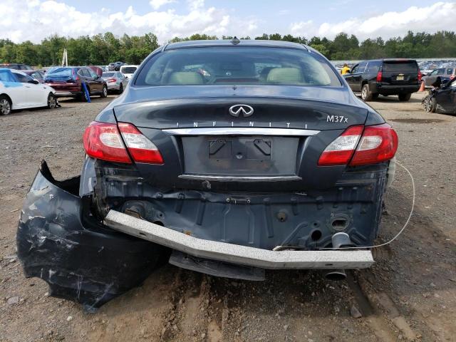 JN1BY1AR4BM371245 - 2011 INFINITI M37 X GRAY photo 6