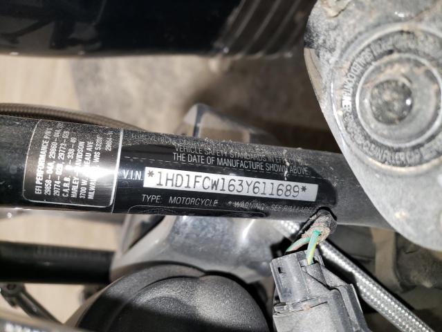 1HD1FCW163Y611689 - 2003 HARLEY-DAVIDSON FLHTCUI 蓝色 照片 10