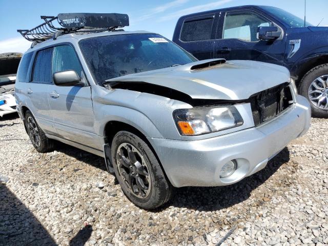 JF1SG69634H760094 - 2004 SUBARU FORESTER 2.5XT SILVER photo 4