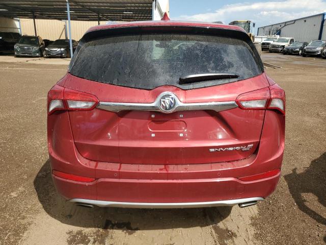 LRBFX3SX4LD151064 - 2020 BUICK ENVISION PREMIUM RED photo 6