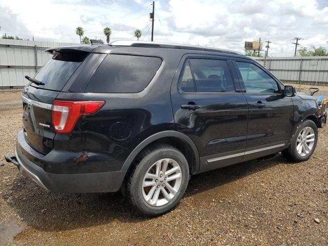 1FM5K7D85GGA95371 - 2016 FORD EXPLORER XLT BLACK photo 3