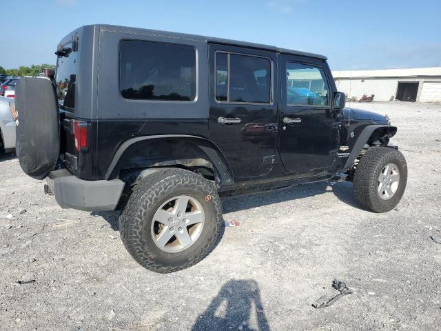 1J4GA591X7L202948 - 2007 JEEP WRANGLER SAHARA შავი ფოტო 3