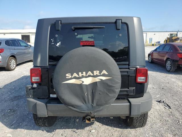 1J4GA591X7L202948 - 2007 JEEP WRANGLER SAHARA შავი ფოტო 6