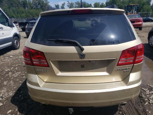 3D4PG5FV3AT242587 - 2010 DODGE JOURNEY SXT GOLD photo 6