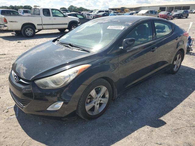 5NPDH4AE1DH248424 - 2013 HYUNDAI ELANTRA GLS BLACK photo 1