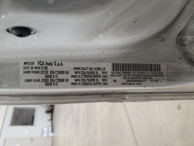 ZFBERFAB5H6D64377 - 2017 RAM PROMASTER WHITE photo 13