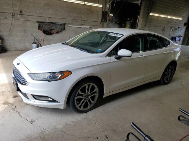 3FA6P0T97HR144906 - 2017 FORD FUSION SE WHITE photo 1