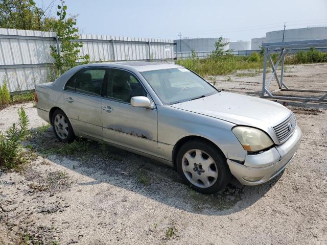 JTHBN30F730108151 - 2003 LEXUS LS 430 SILVER photo 4