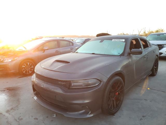 2C3CDXGJXHH556689 - 2017 DODGE CHARGER R/T 392 CHARCOAL photo 2