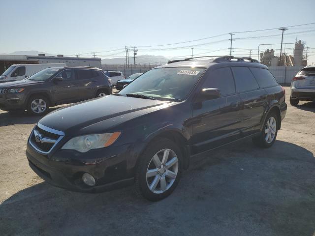 4S4BP61C797345512 - 2009 SUBARU OUTBACK 2.5I BLACK photo 1