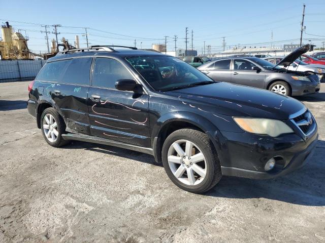 4S4BP61C797345512 - 2009 SUBARU OUTBACK 2.5I BLACK photo 4