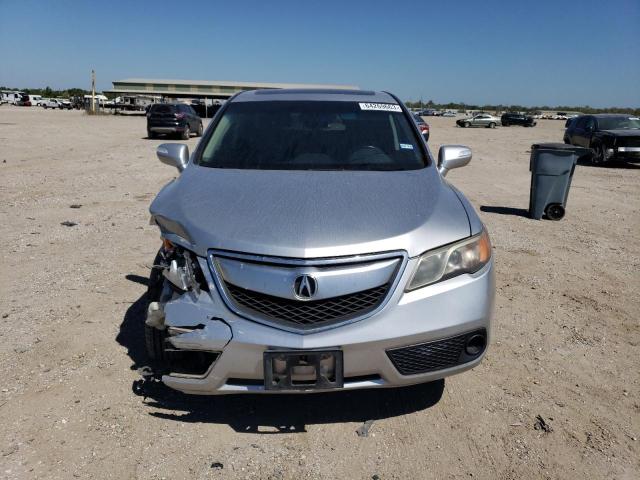 5J8TB3H3XEL002322 - 2014 ACURA RDX SILVER photo 5